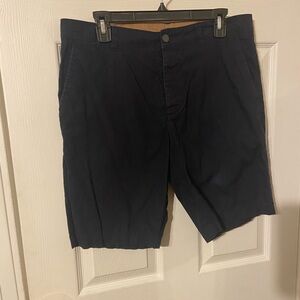 Divided Men's Dark Navy Flat Front Shorts